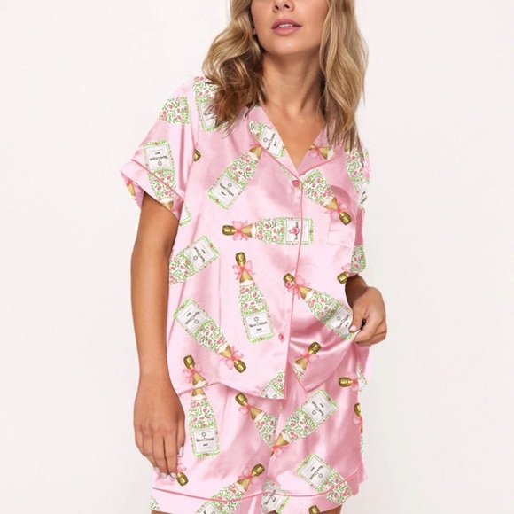 Sheshow Other - Brand New Sheshow Pink Champagne Pajamas size Large